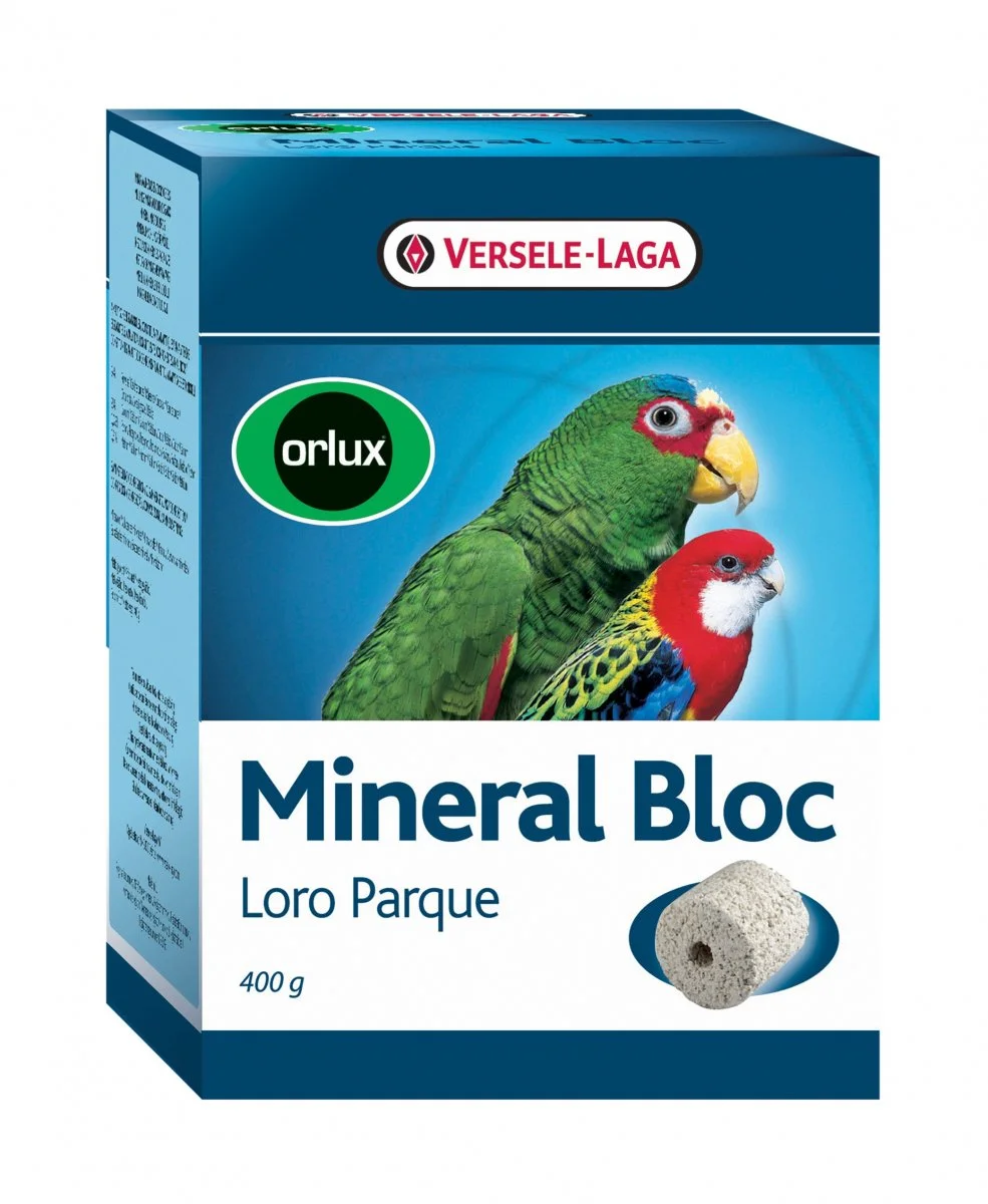 VERSELE-LAGA Orlux Mineral Bloc Loro Parque Blocco Di Sali Minerali Per Grandi Parrocchetti E Pappagalli