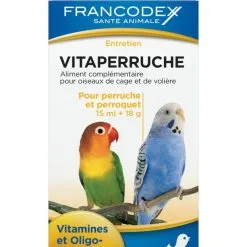 Francodex Vitaperruche Per Pappagalli E Parrocchetti - Con Becco A Uncino - Vitamine E Oligo-elementi