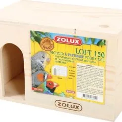 Zolux Nido Loft 150 A Cassetta Per Diamantini, Parrocchetti E Piccoli Uccelli Esotici