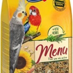 Vitakraft Menu Super Premium Mangime Per Grandi Parrocchetti Nel Sacchetto Salvafreschezza