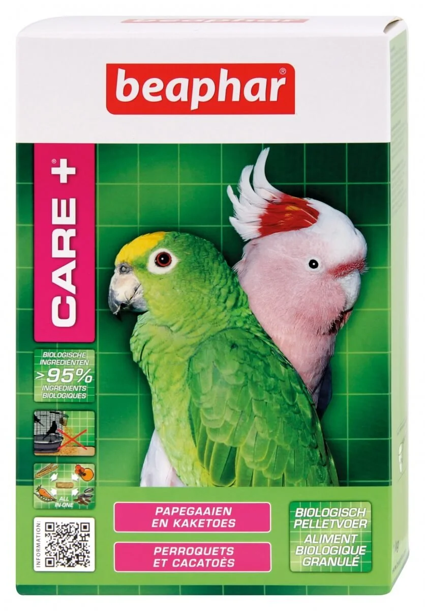 BEAPHAR Cura + Alimentazione Estrusa Per Pappagalli E Cacatua