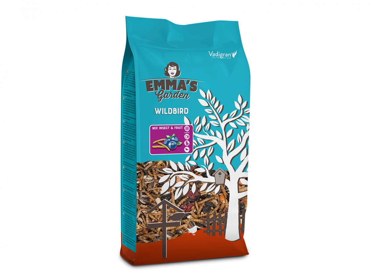 Vadigran Mix Uccelli Del Cielo Emma's Garden Mix Insect & Fruit - Diverse Confezioni Disponibili