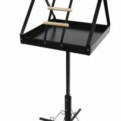 Zolia Trespolo Pappagallo PICOLO In Ferro Battuto E Legno