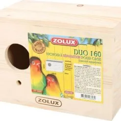 Zolux Nido Duo 160 Con Separatore Speciale Inseparabili