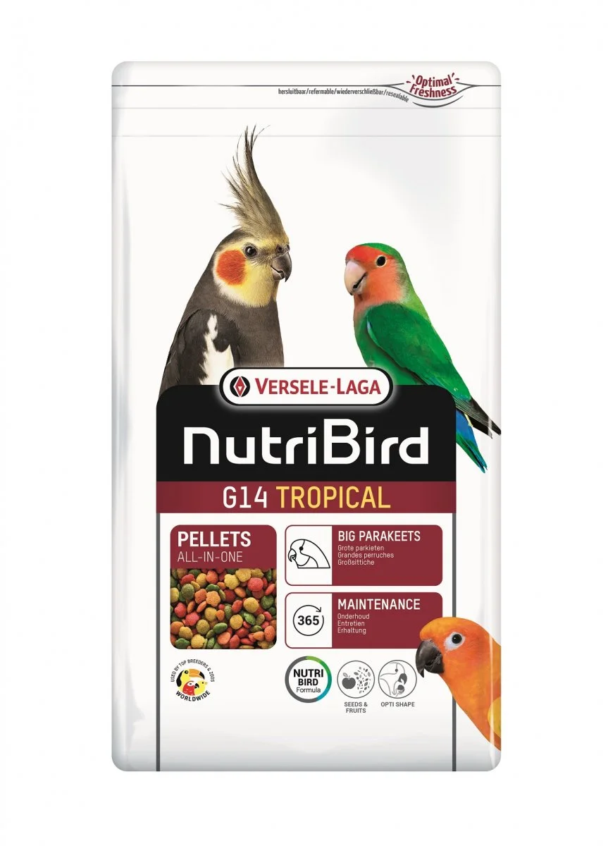 VERSELE-LAGA NutriBird G14 Tropical Mangime Per Parrocchetti