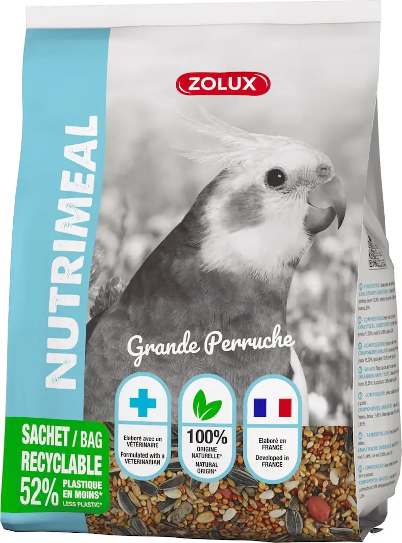 Zolux Nutrimeal Alimentazione Per Grande Parrocchetto