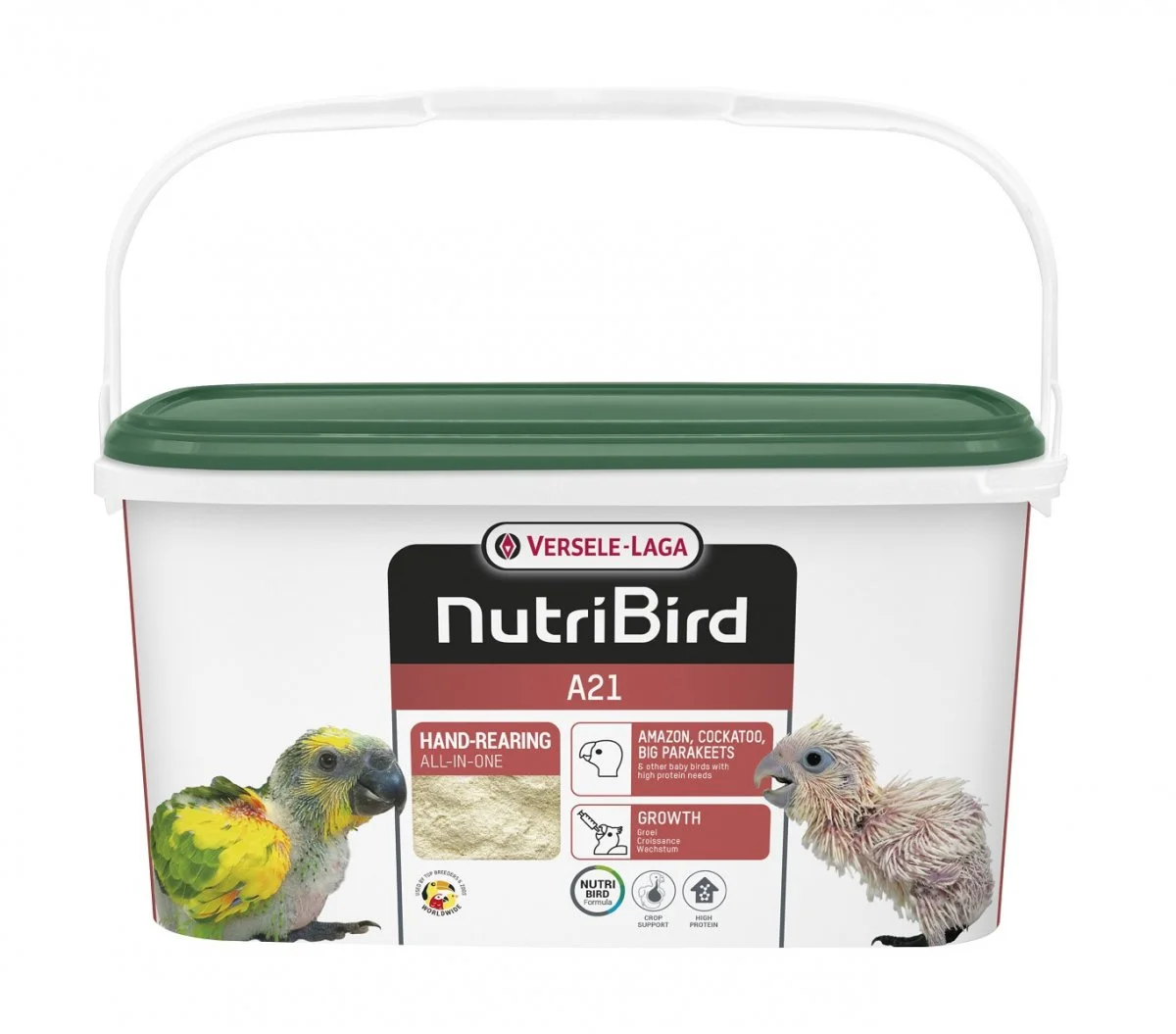 VERSELE-LAGA NutriBird A 21 Per L'allevamento A Mano Di Tutte Le Specie Di Pulcini