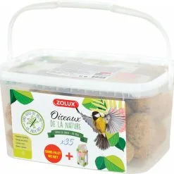 Zolux Secchio Di 35 Palle Di Grasso 90g