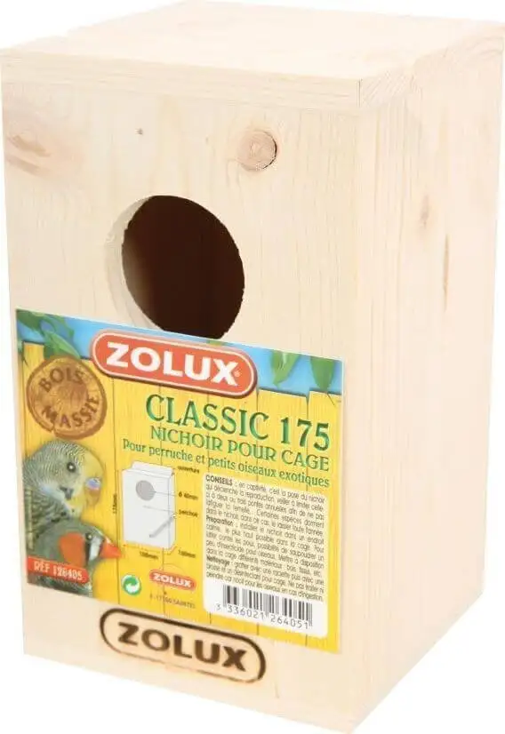 Zolux Nido Classico 175 Per Parrocchetti E Piccoli Uccelli Esotici
