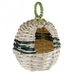 Zolux Nido Esotico In Vimini A Forma Di Mela